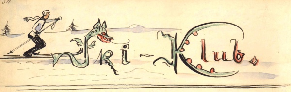 Obrázek z deníku Josefa Rösslera-Ořovského. Zdroj: Národní muzeum